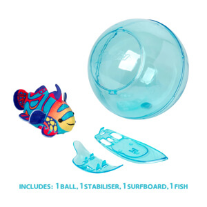 Zhu Zhu Aquarium Bubble Ball & Surfboard Playset